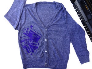 Image of Boombox Cardi- Grey