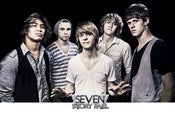 Image of Autographed SEVEN STORY FALL Poster!