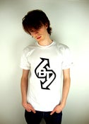Image of Bullet Train - White T - Black Logo