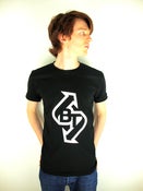 Image of Bullet Train - Black T - White Logo