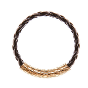 Image of Braided Leather Band Ring
