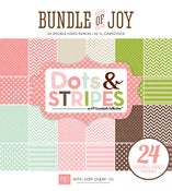 Image of Echo Park Paper- Bundle Of Joy DOTS AND STRIPES GIRL
