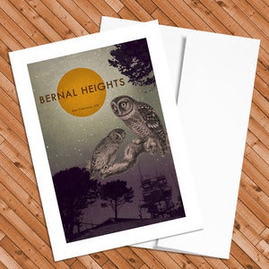 Image of Bernal Heights - 5x7 Postcard