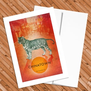 Image of Chinatown - 5x7 Postcard