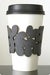 Image of original cozy/cuff - dark grey