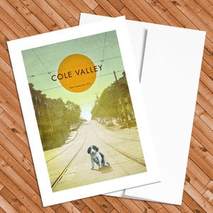 Image of Cole Valley - 5x7 Postcard