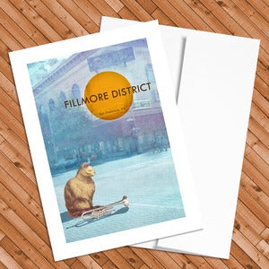Image of Fillmore District - 5x7 Postcard