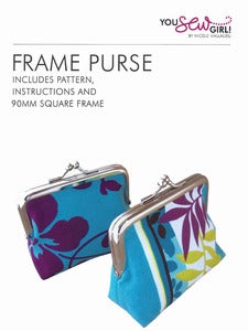Image of You Sew Girl - 90mm Purse Frame Kit