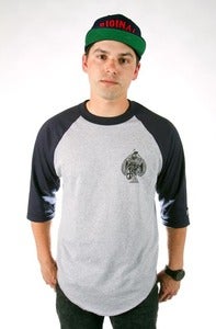 Image of ORIGINALS 3/4 SLEEVE - NAVY 