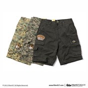 Image of Filter017 B.S.F. DESTROY WASH WORK SHORTS
