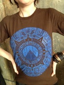 Image of Calendar Tee - Blue on Cola