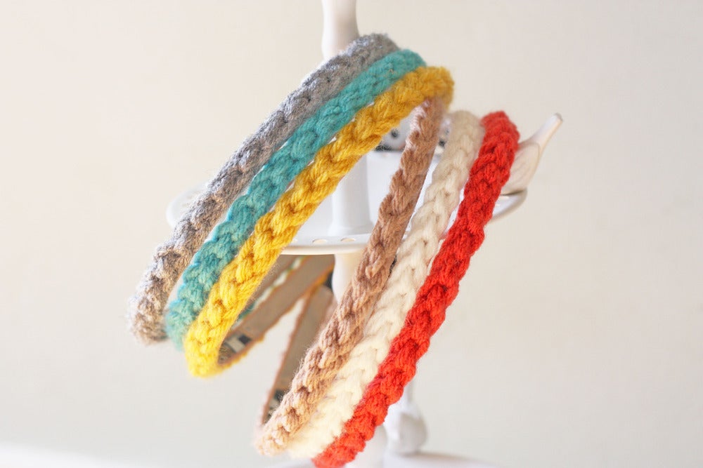 theLOVEstitch — pick 3 thin crochet headbands